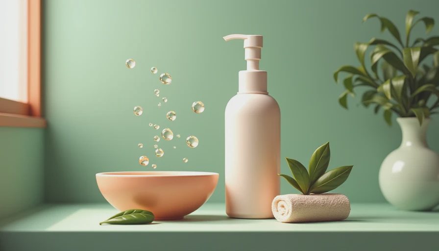 Visual context for glycerin moisturizer