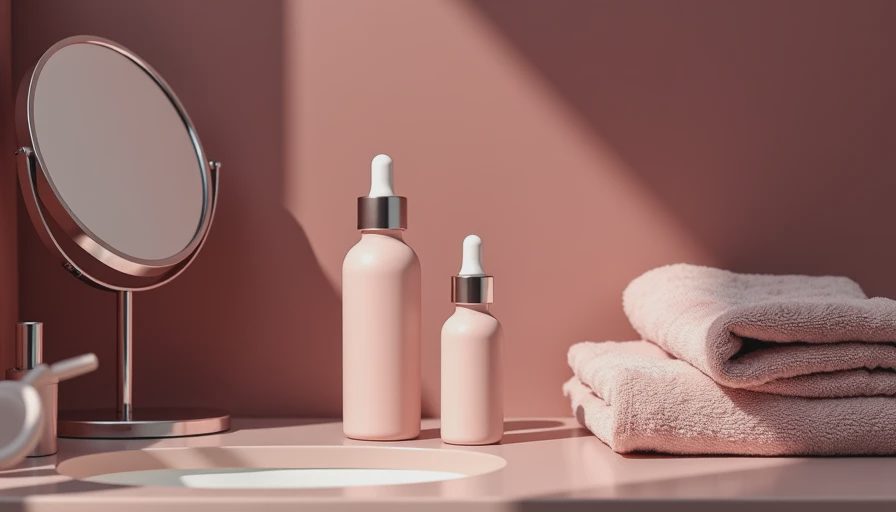 Visual context for skincare products with azelaic acid