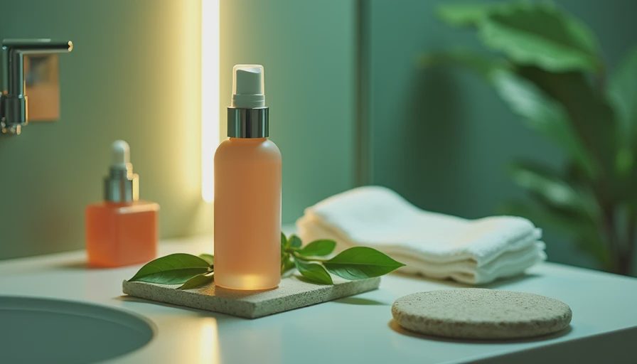 Visual context for bha skincare