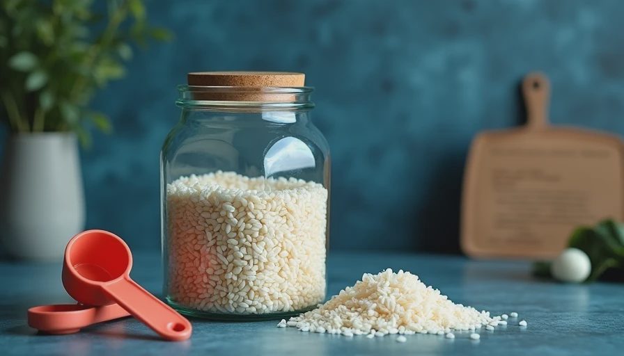 Visual context for fermented rice water