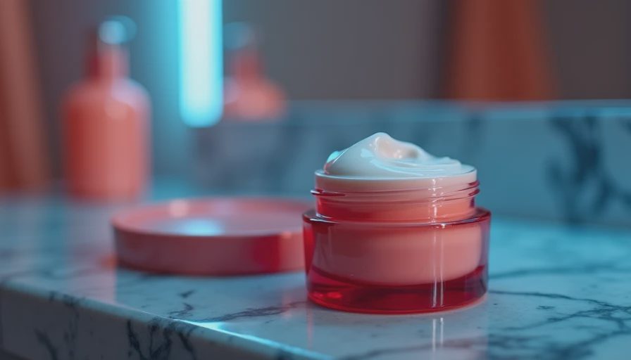 Visual context for silicone based moisturizer