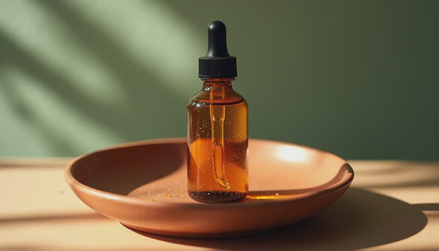 Visual context for oil cleansing method jojoba